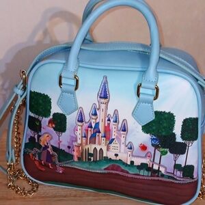 Loungefly Sleeping Beauty Castle Crossbody Bag